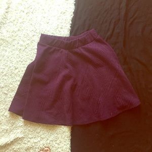 PURPLE CUTE GIRLS SKIRT